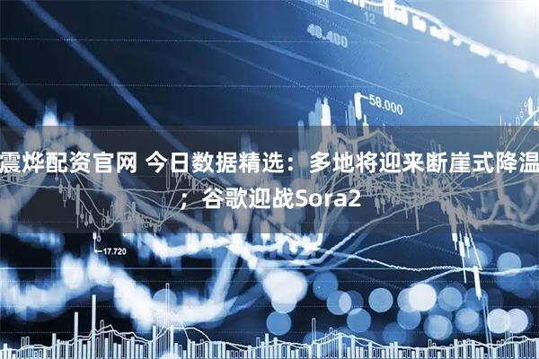 震烨配资官网 今日数据精选：多地将迎来断崖式降温；谷歌迎战Sora2
