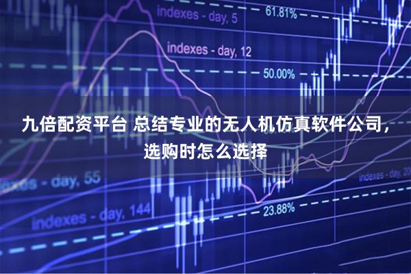 九倍配资平台 总结专业的无人机仿真软件公司，选购时怎么选择